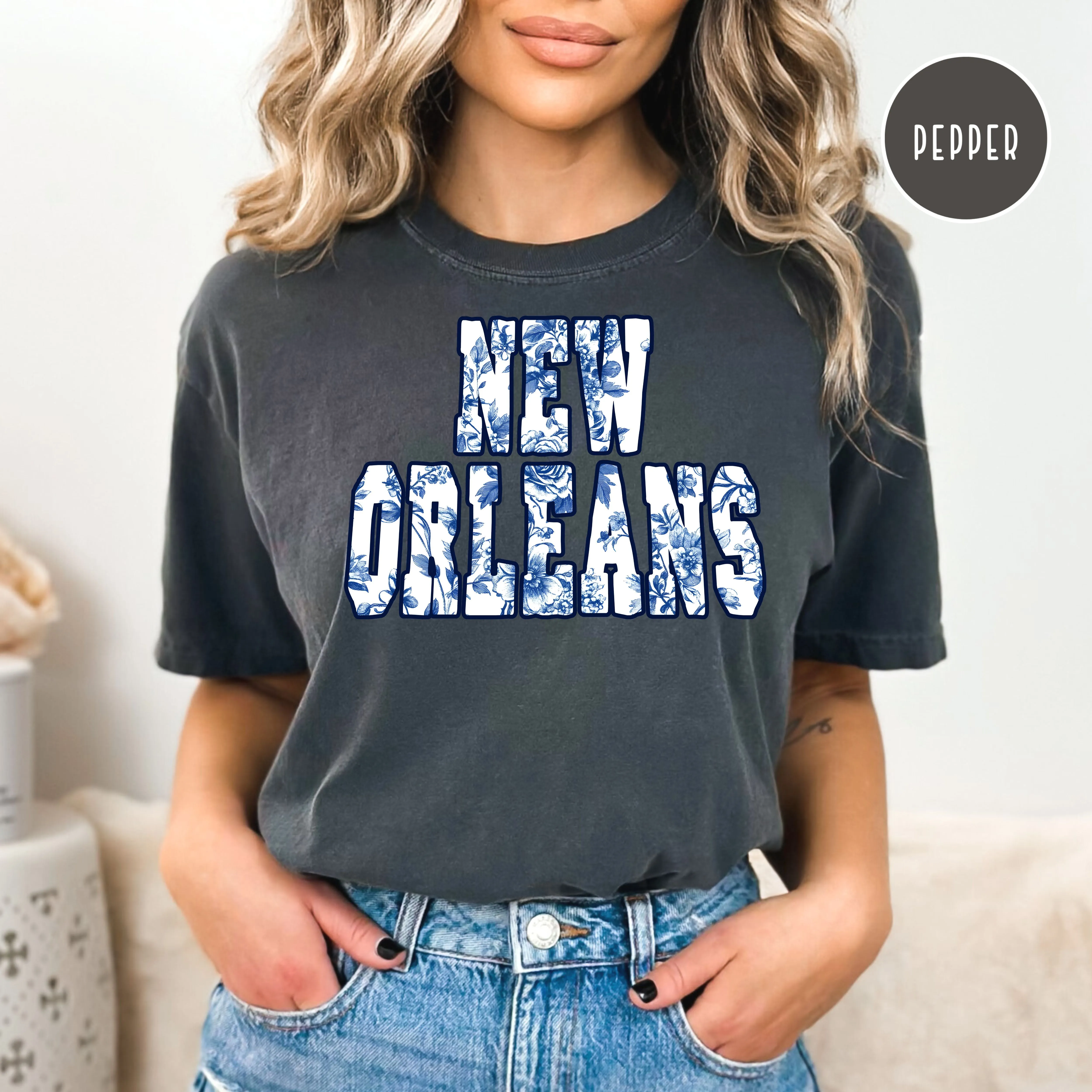New Orleans French Toile Comfort Colors® Tee