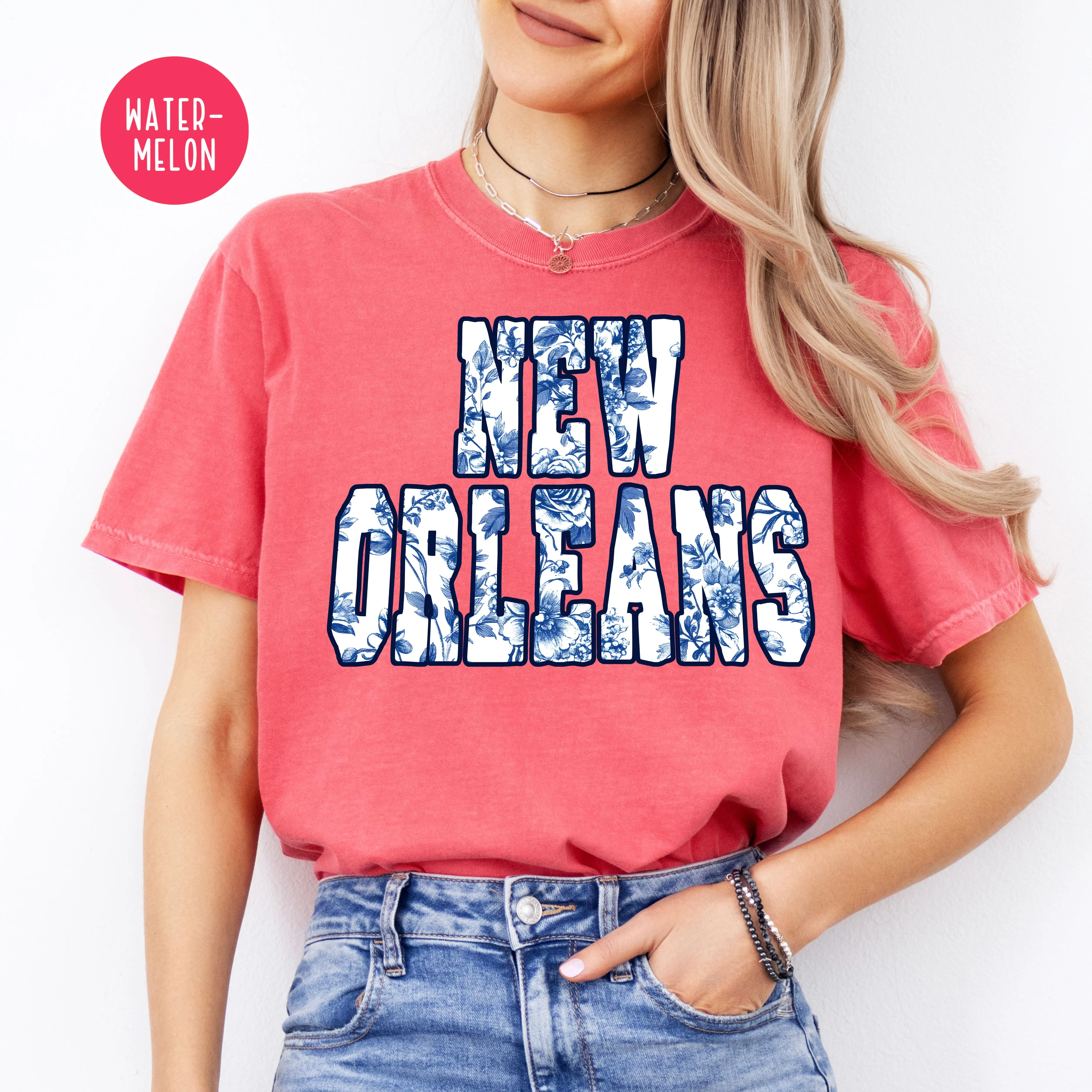 New Orleans French Toile Comfort Colors® Tee