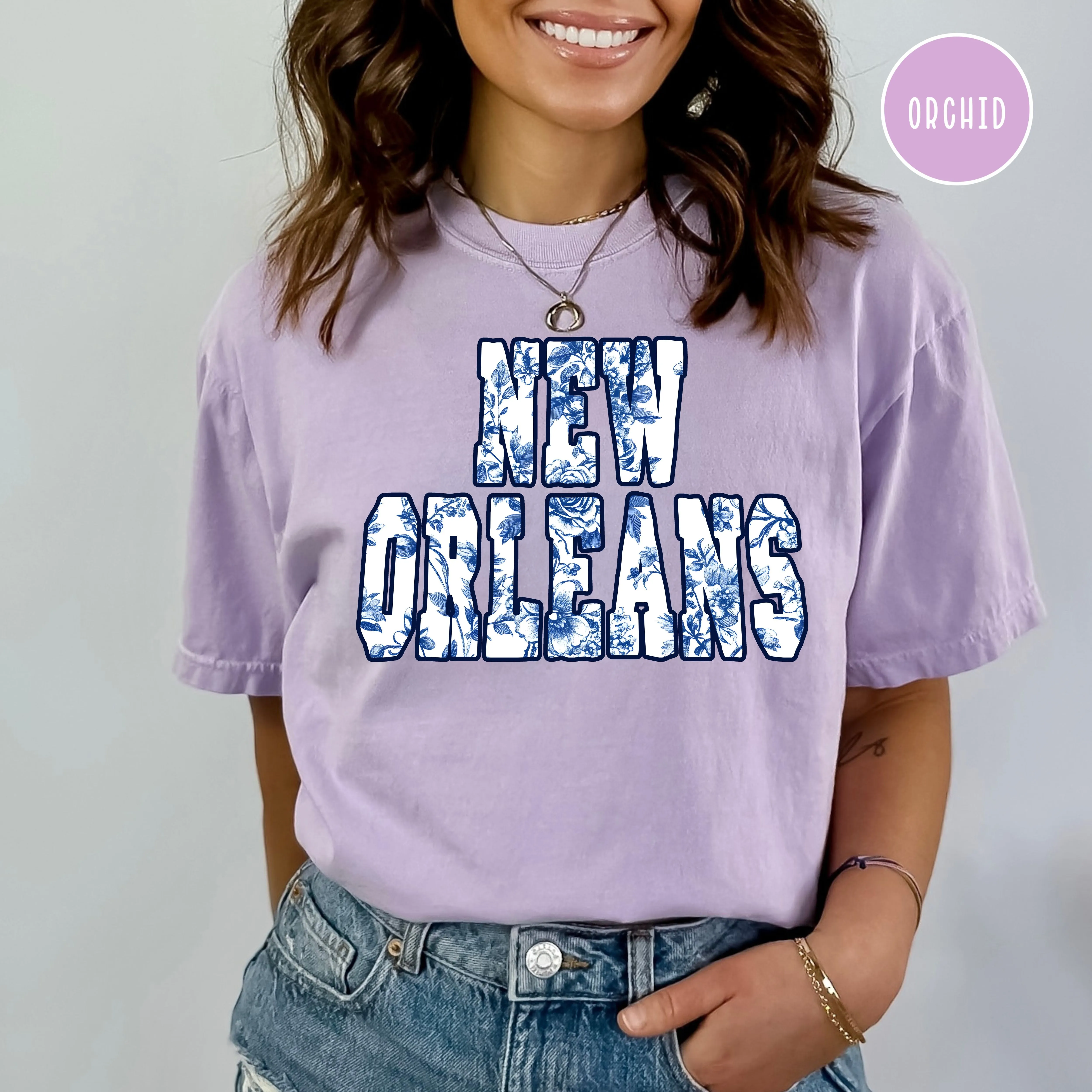 New Orleans French Toile Comfort Colors® Tee