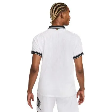 Nike White & Black Men's Heritage Polo