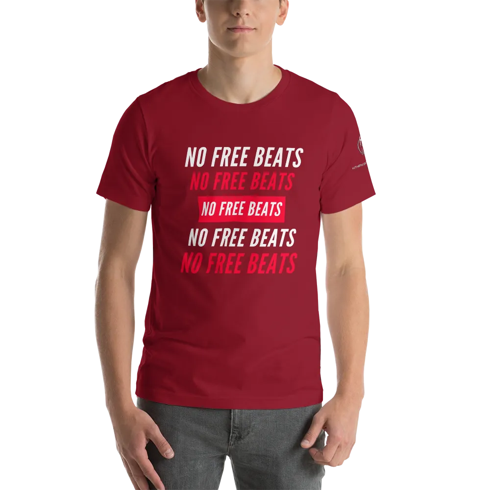 No Free Beats Short-Sleeve Unisex T-Shirt