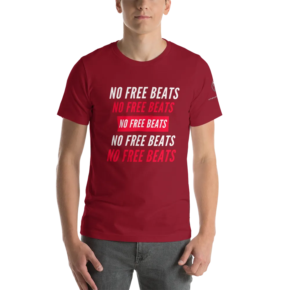 No Free Beats Short-Sleeve Unisex T-Shirt