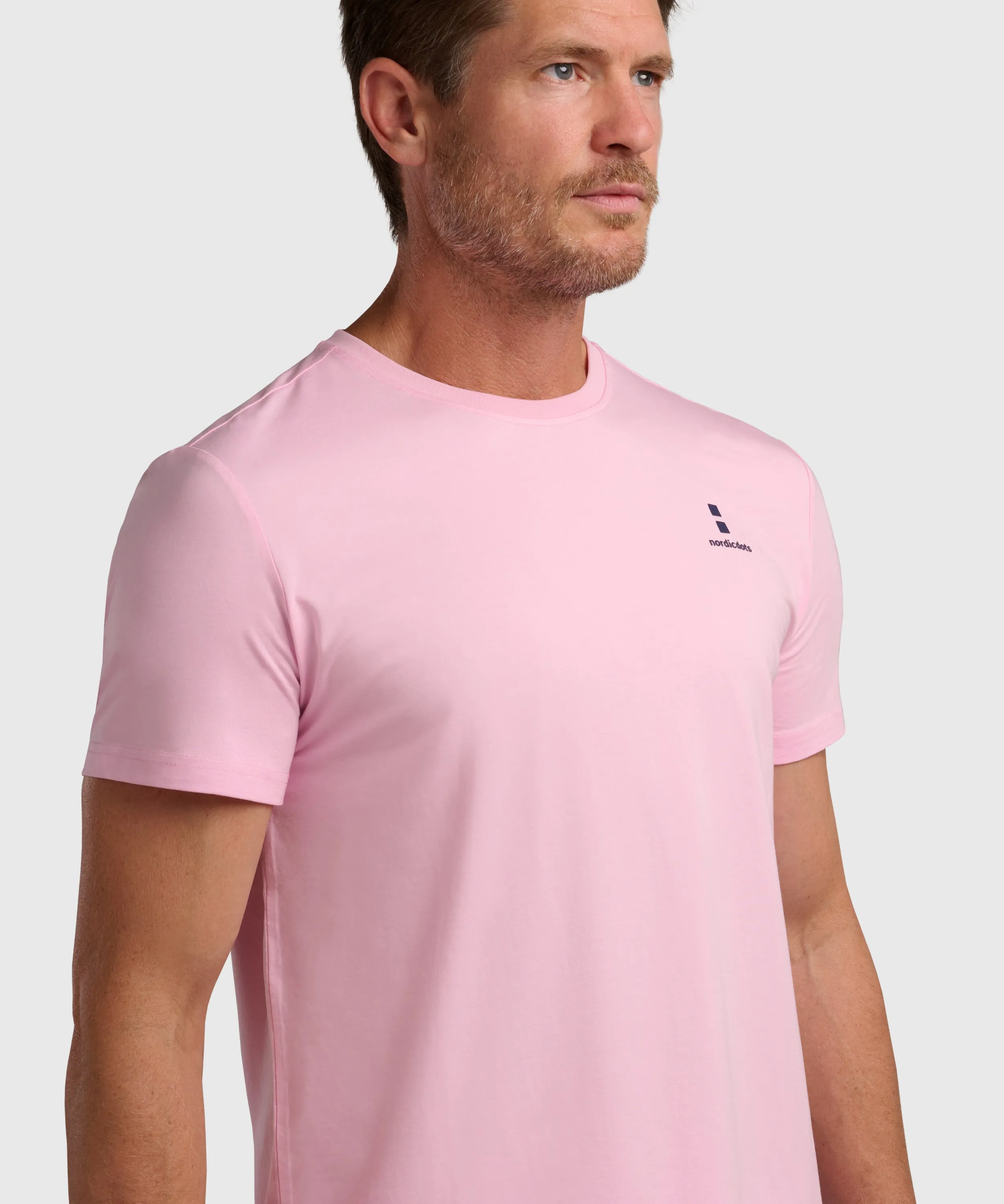 nordicdots Modal Comfort T-Shirt Sea Pink