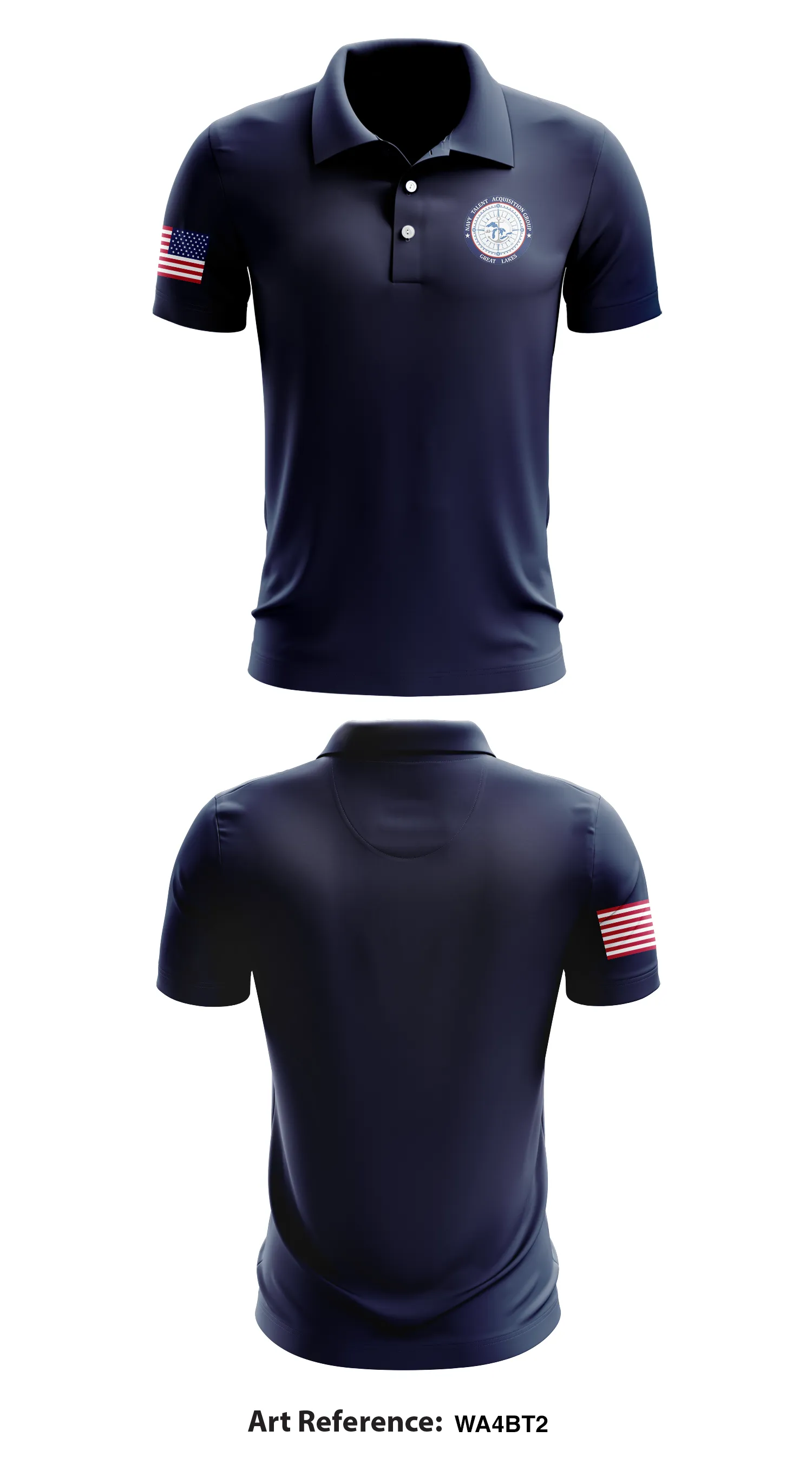 NTAG Great Lakes NSW/NSO Store 1 Core Men's SS Performance Polo - wa4BT2