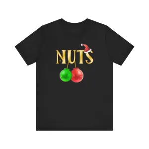 Nuts  Black deluxe tee