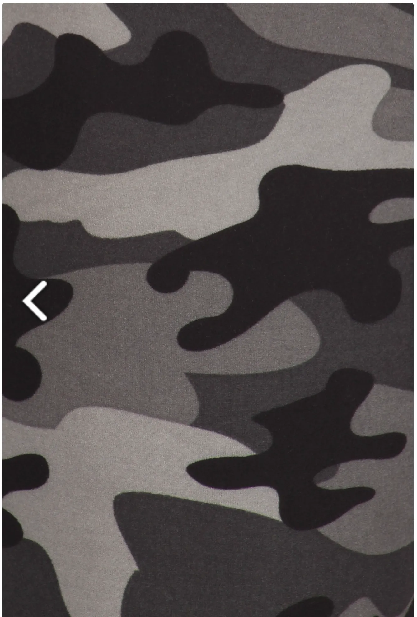 One Size Grey Camo Leggings