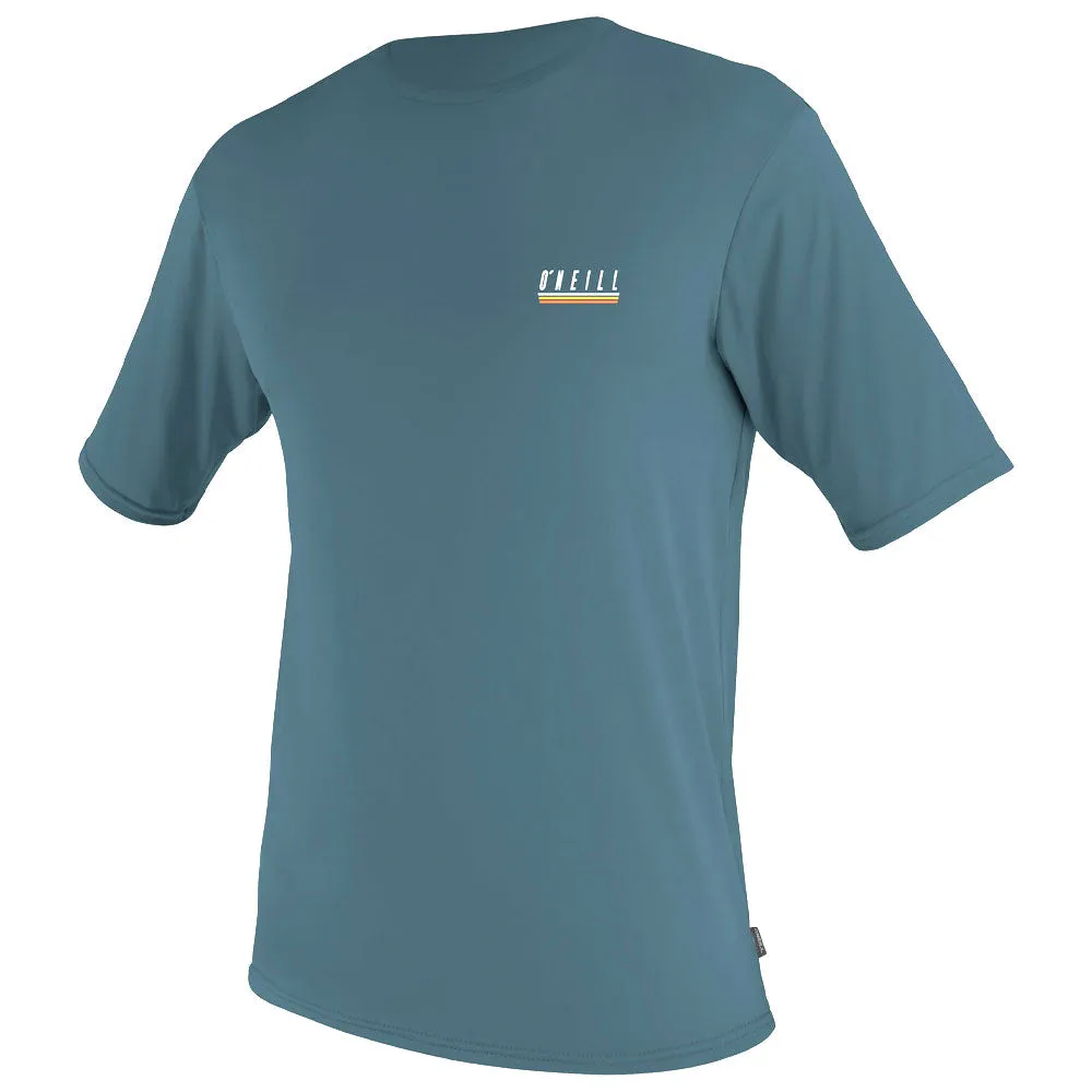 O'Neill Premium Skins Graphic SS Sun Shirt - Cadet Blue