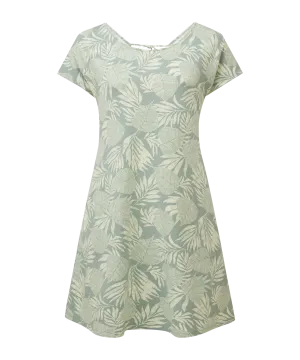 Padma Tie Back Dress - Celery Bhodi Leaf