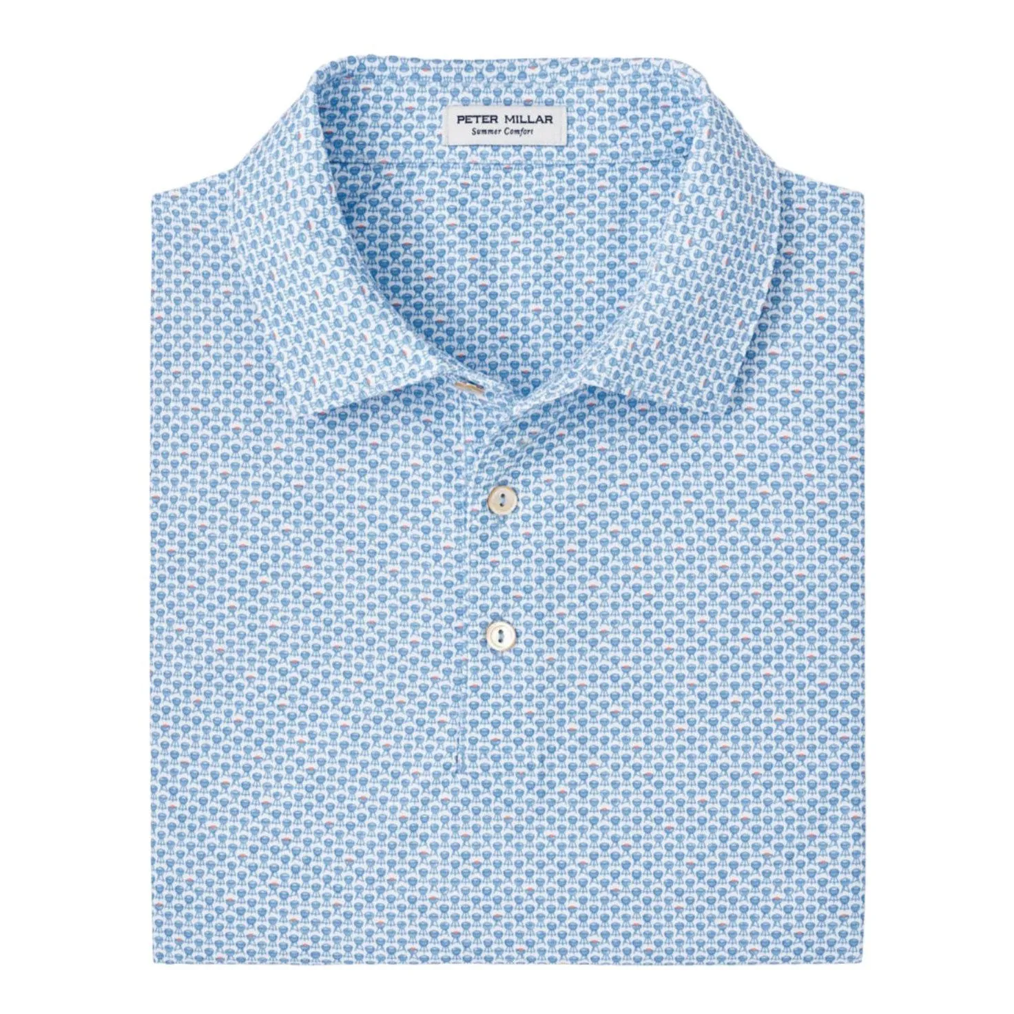Peter Millar Grill & Chill Performance Mesh Polo
