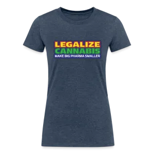 Pharma Shrinker: Legalize Cannabis Tee by iZoot.com (Women's Fit)