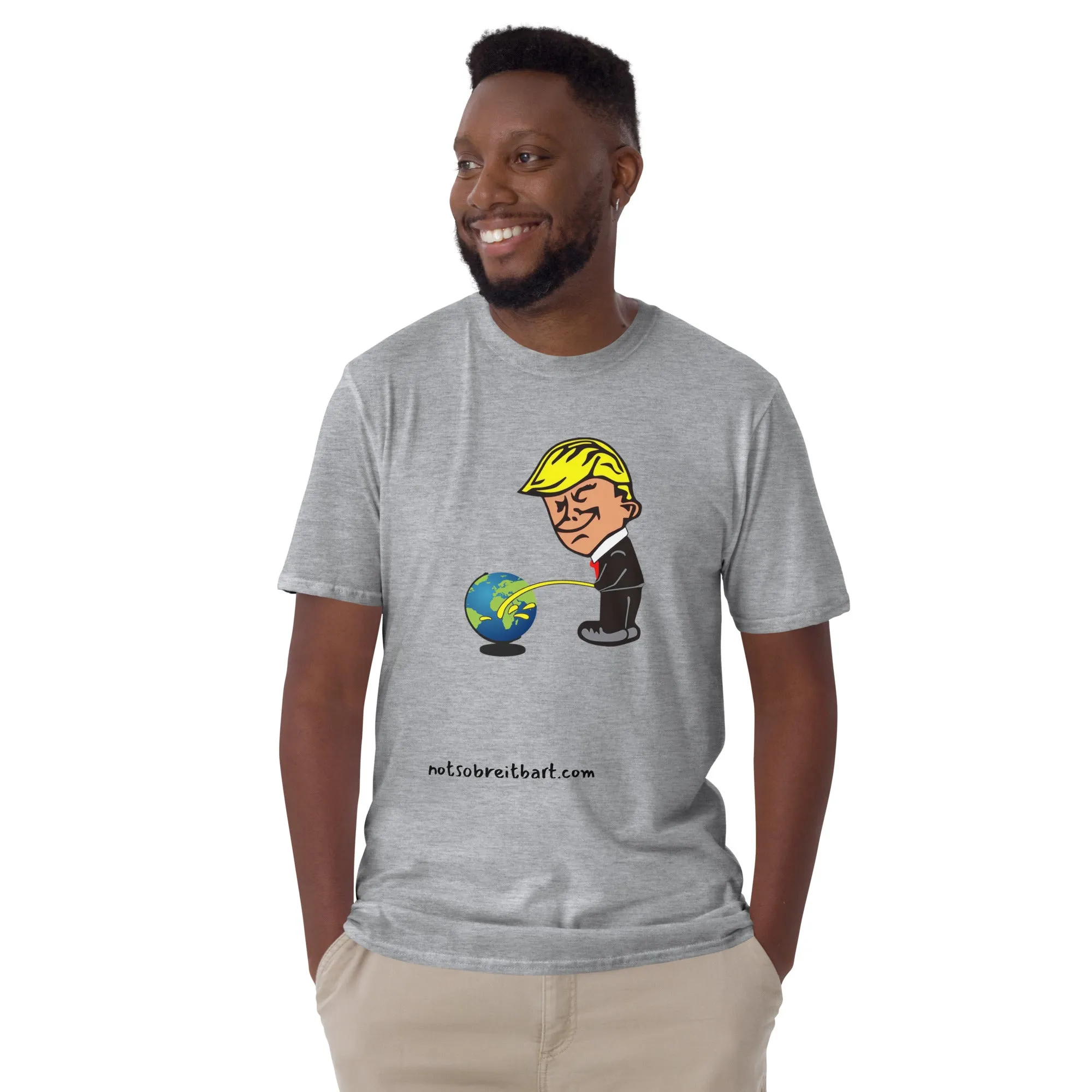 PISS ON THE WORLD Short-Sleeve Unisex T-Shirt