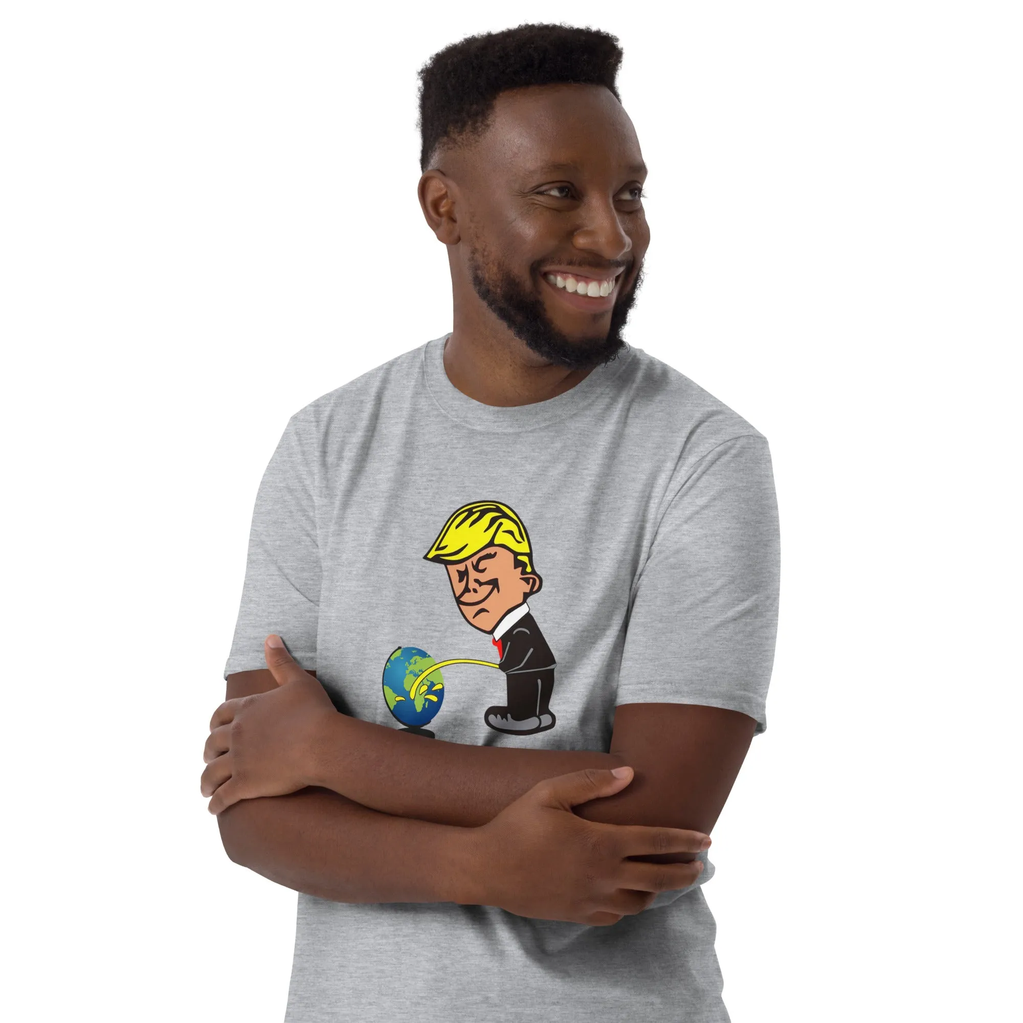 PISS ON THE WORLD Short-Sleeve Unisex T-Shirt