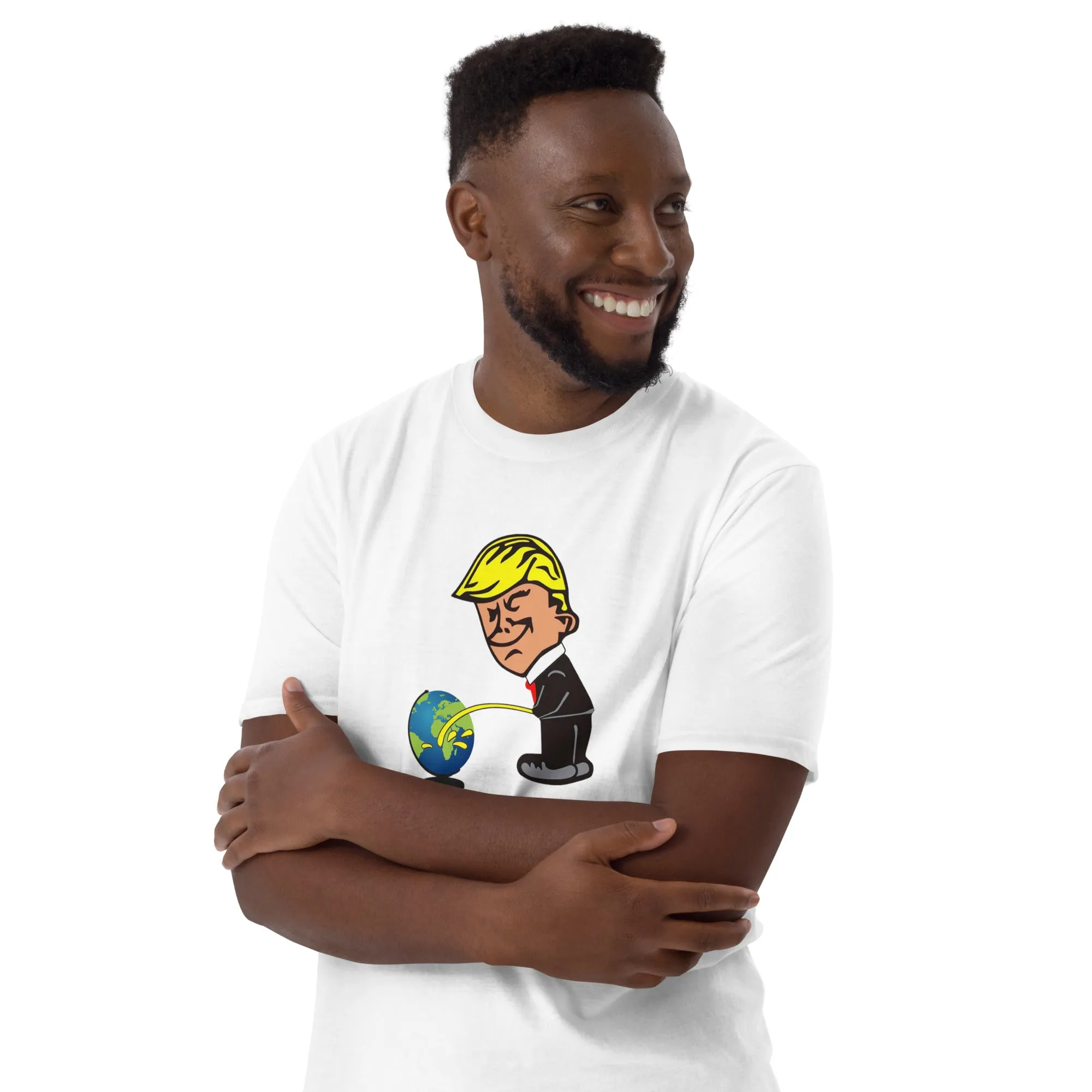 PISS ON THE WORLD Short-Sleeve Unisex T-Shirt