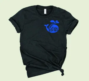 Plastic Blows Shirt | Earth Day Shirt | Unisex Crew
