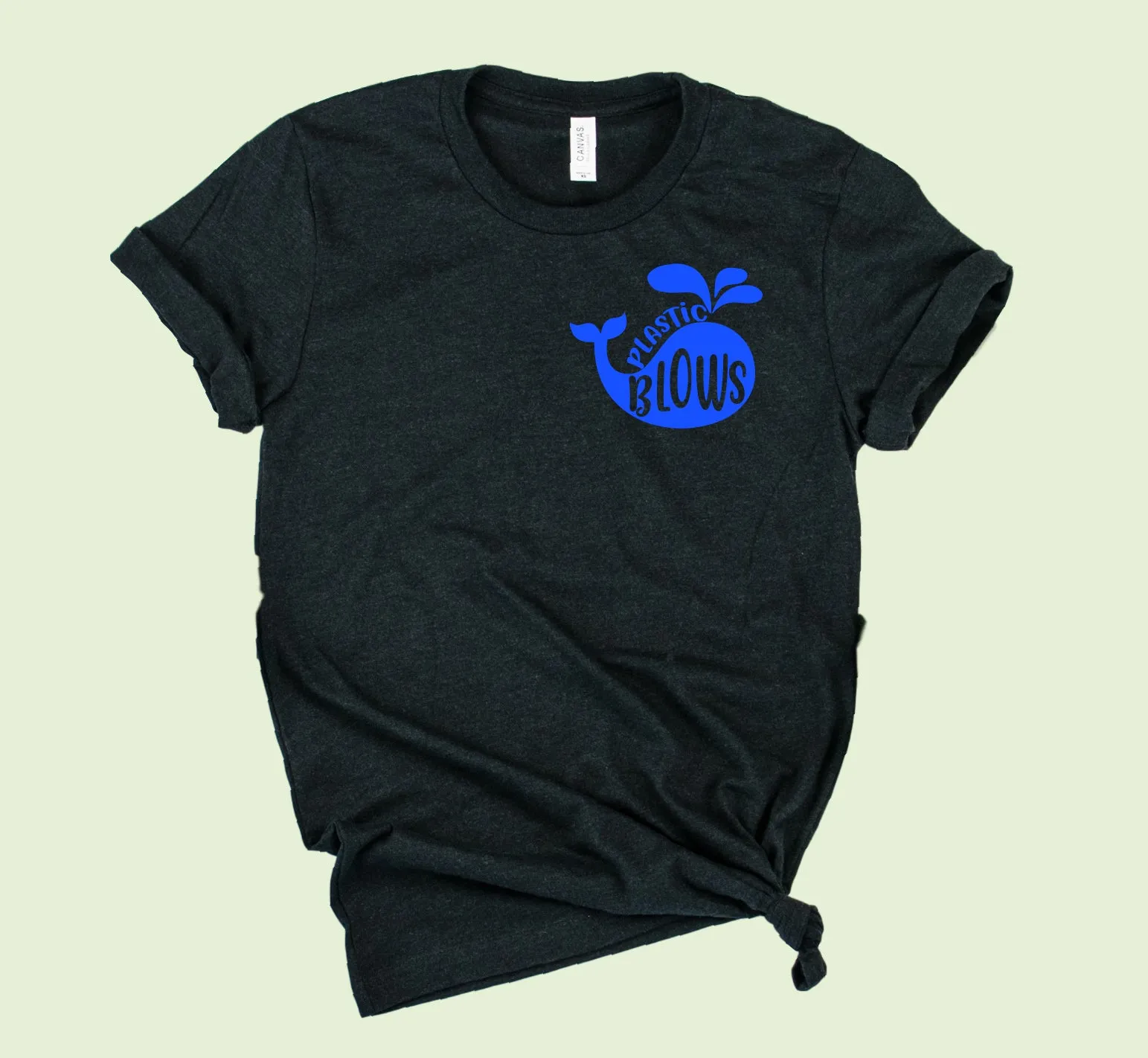 Plastic Blows Shirt | Earth Day Shirt | Unisex Crew