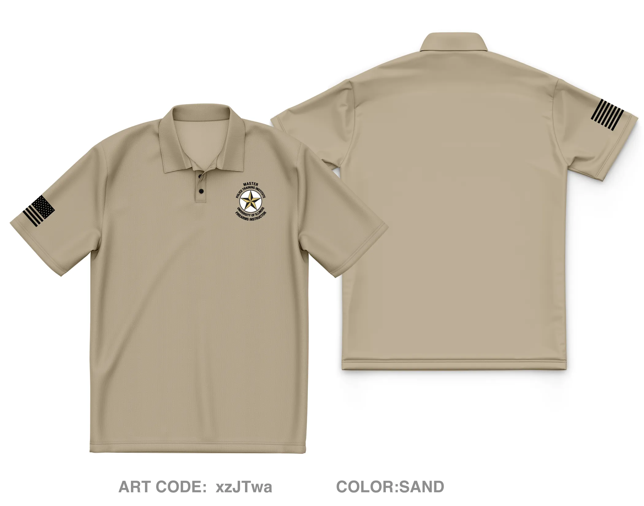 Police Training Institute-MFI Core Men's SS Performance Polo - xzJTwa