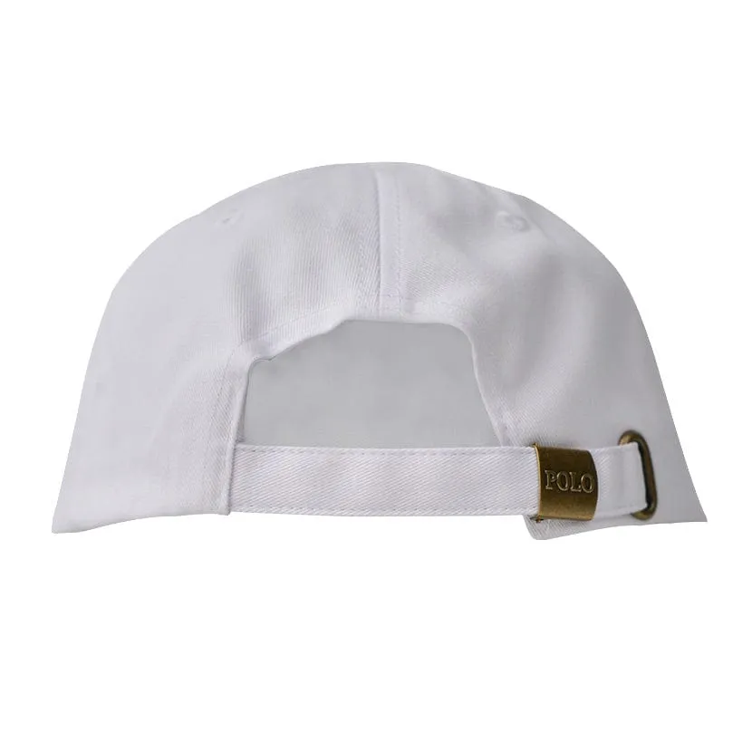 Polo Classic Peak Cap White