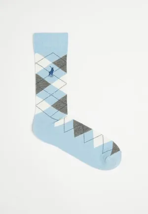 Polo Cotton Socks Blue