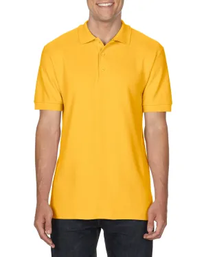 POLO T-Shirt Gildan Premium Cotton Poloshirt Work Leisure G85800 GOLD XXL