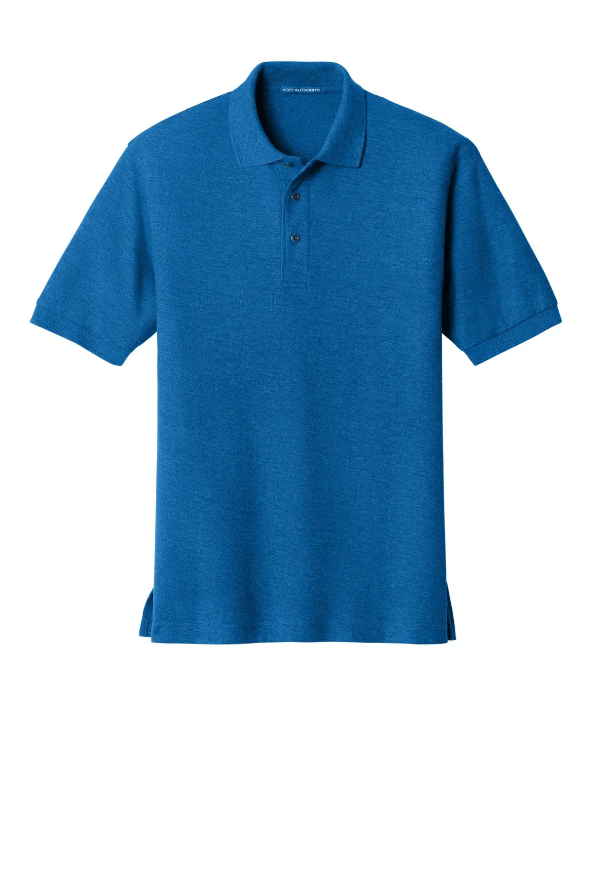 Port Authority Extended Size Silk Touch Polo K500ES Strong Blue