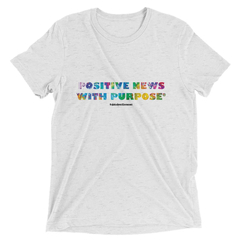 Positive News with Purpose® | Triblend Unisex Tee