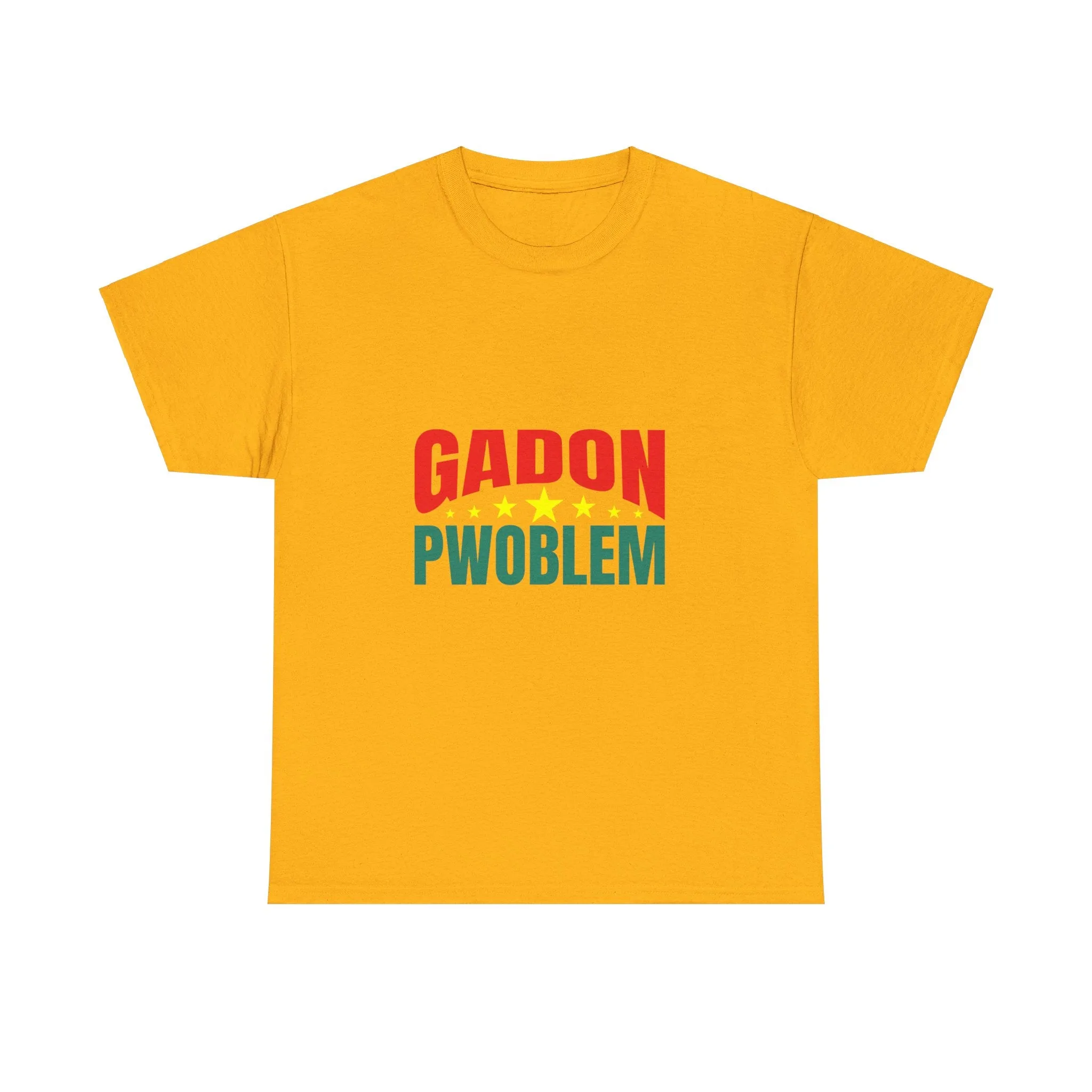 Premium Gadon Pwoblem Unisex T-Shirt Bold Haitian Expression Meets Iconic Style