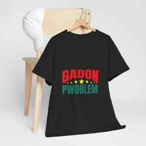 Premium Gadon Pwoblem Unisex T-Shirt Bold Haitian Expression Meets Iconic Style