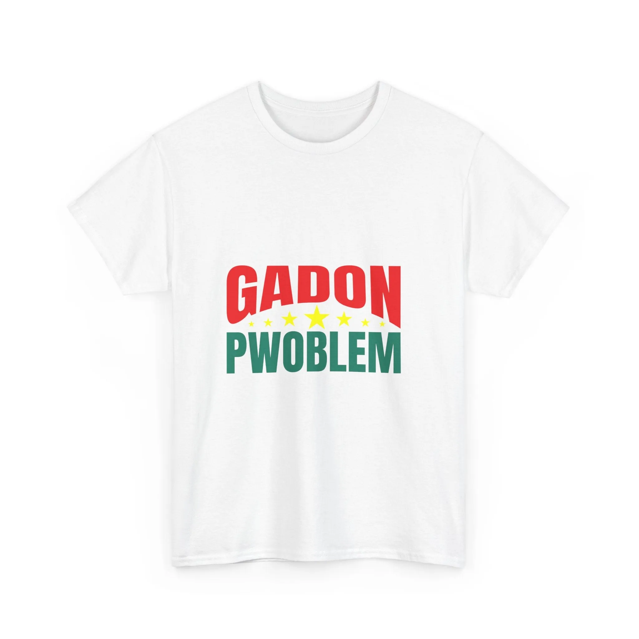 Premium Gadon Pwoblem Unisex T-Shirt Bold Haitian Expression Meets Iconic Style