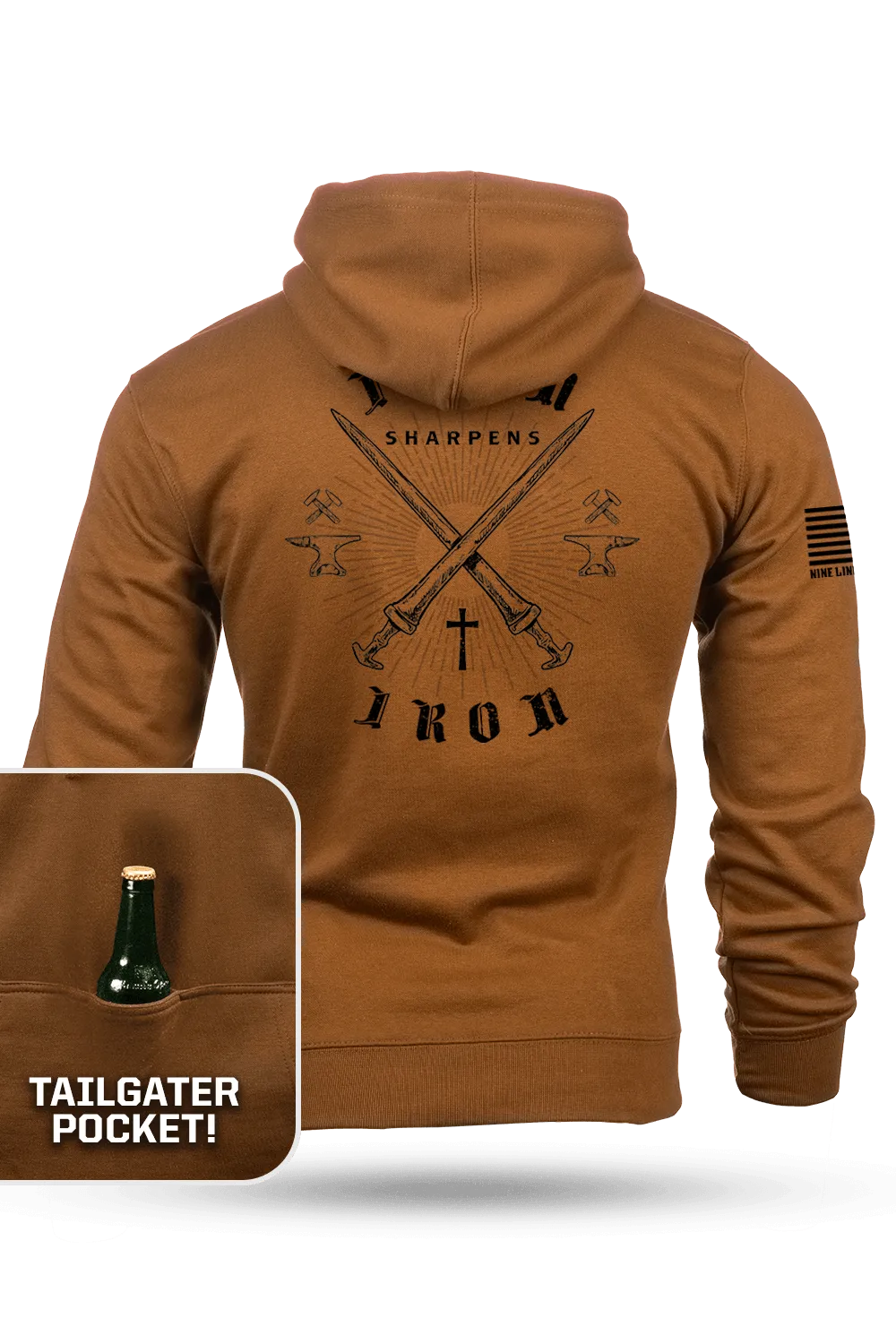 Proverbs 27:17 - Tailgater Hoodie