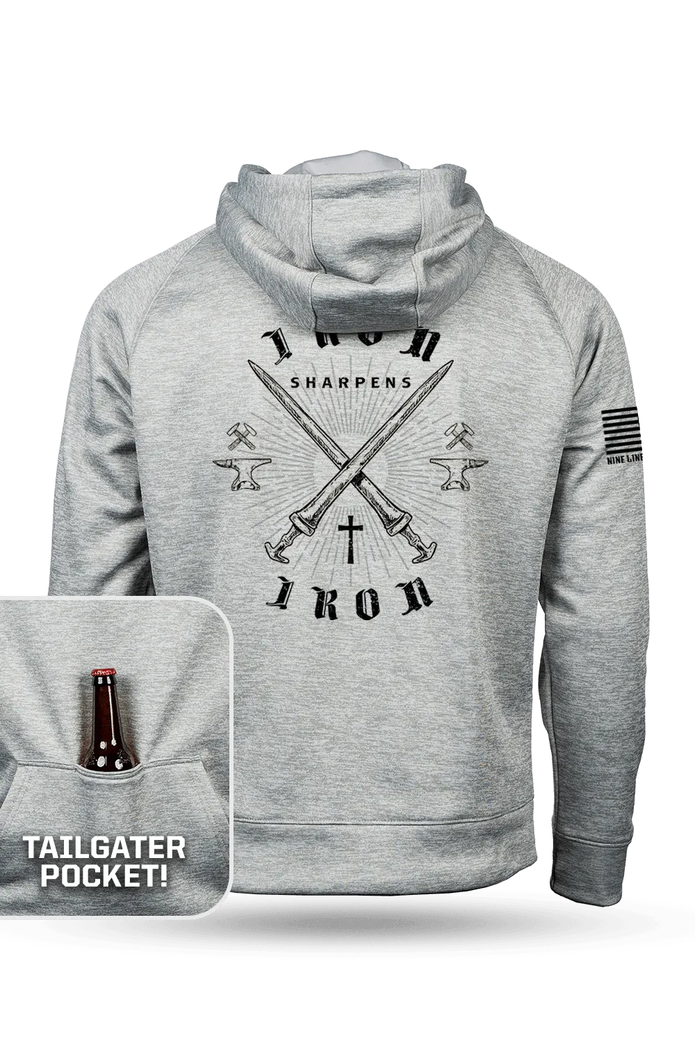 Proverbs 27:17 - Tailgater Hoodie