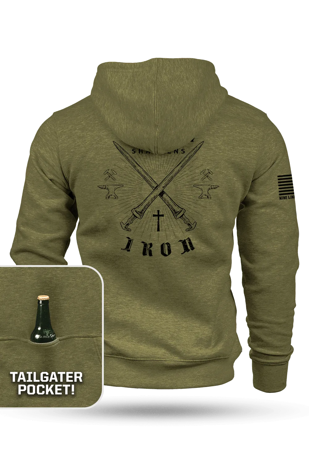Proverbs 27:17 - Tailgater Hoodie