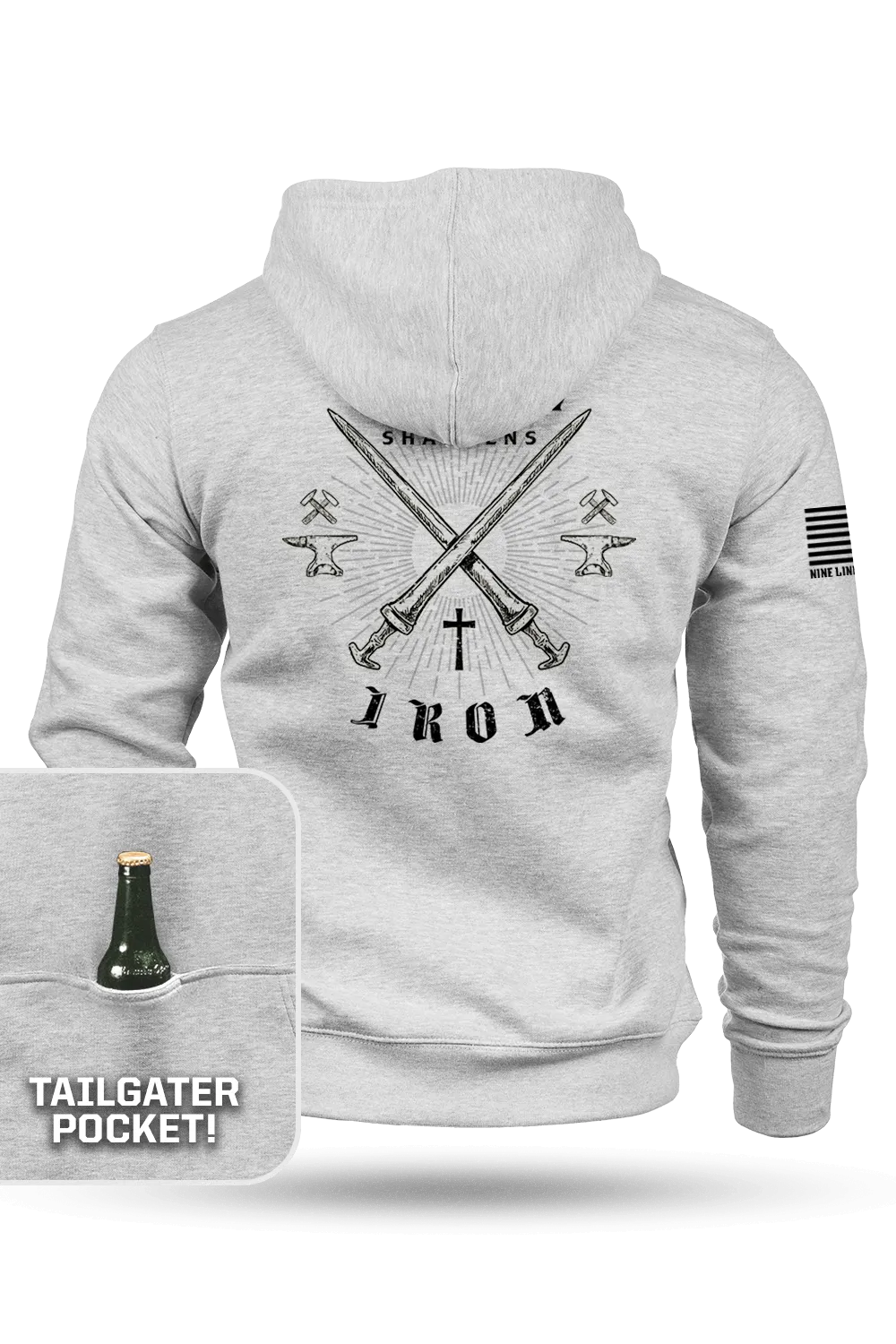 Proverbs 27:17 - Tailgater Hoodie