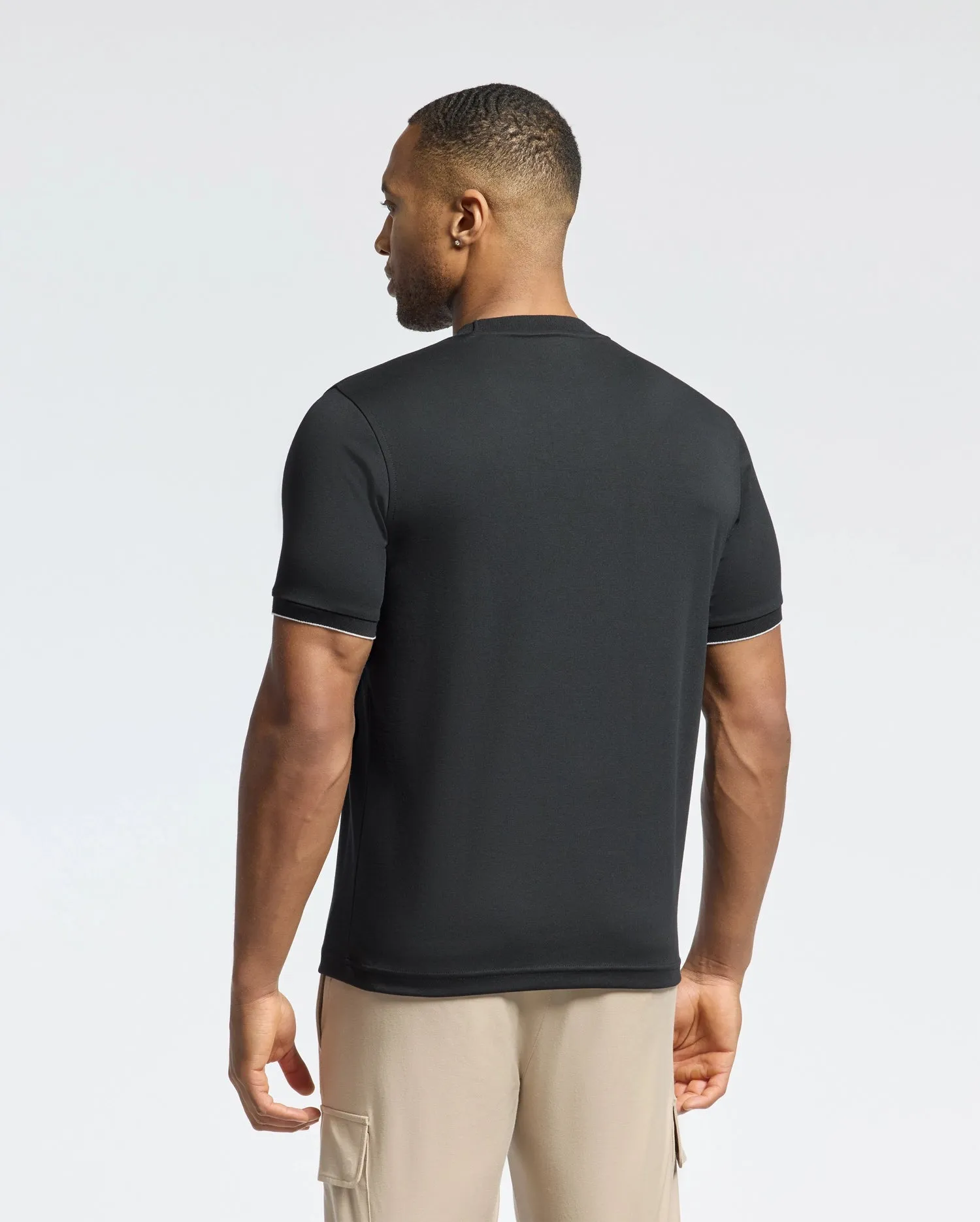 Psycho Bunny Bryce Performance Tee - Black