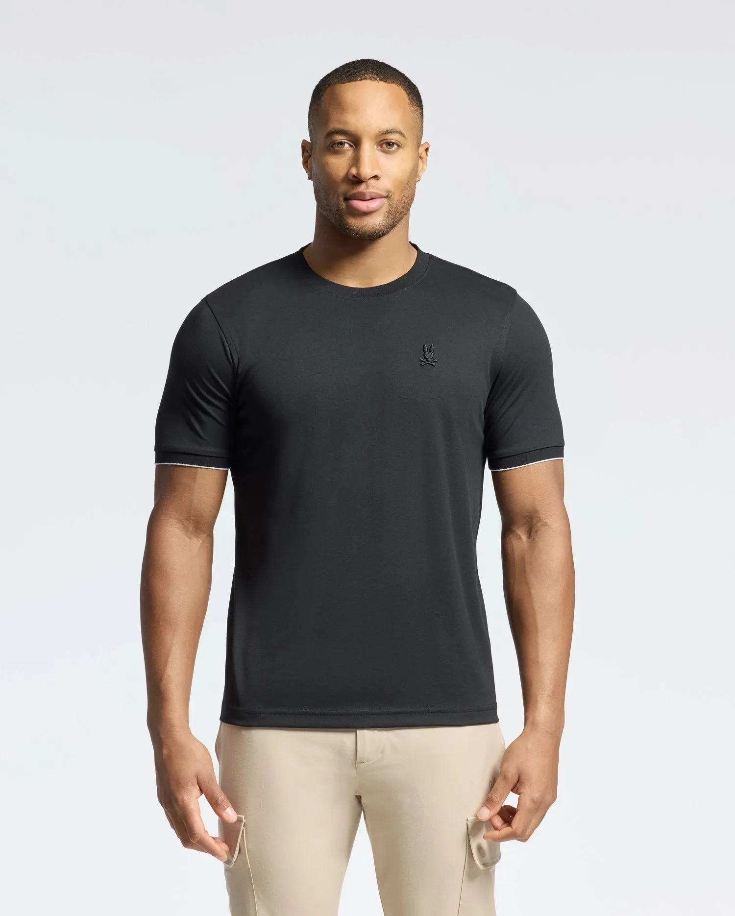 Psycho Bunny Bryce Performance Tee - Black