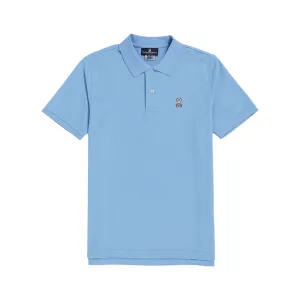 Psycho Bunny Mens Classic Polo - Glacial Blue