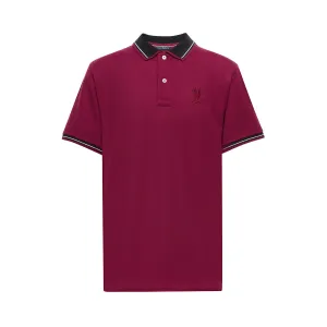 Psycho Bunny Men's Oak City Polo - Crimson