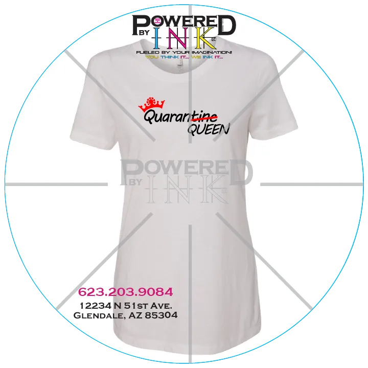 Quarantine KING / Quarantine QUEEN T-shirts
