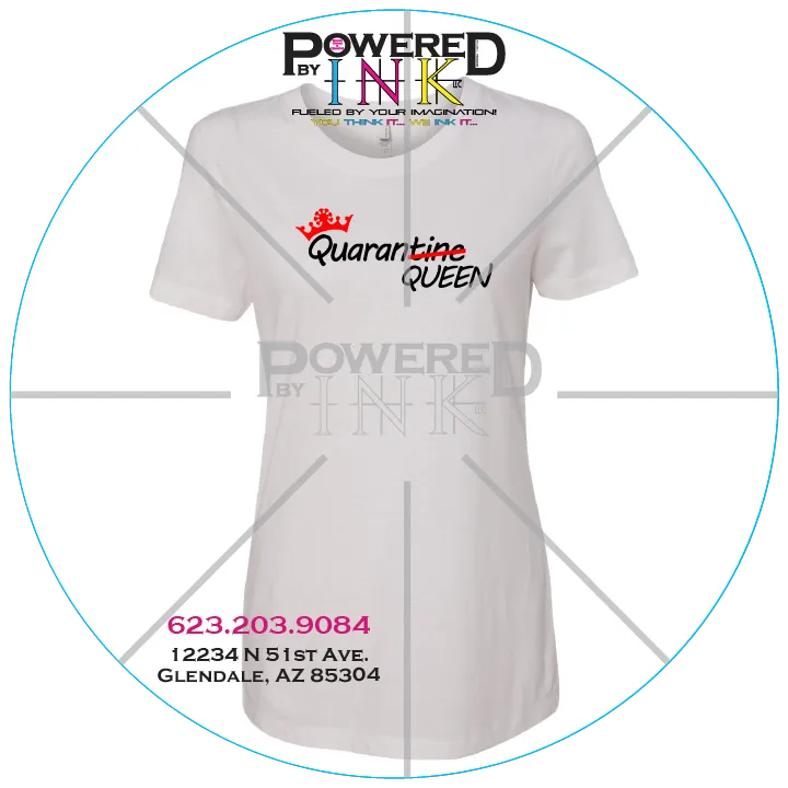 Quarantine KING / Quarantine QUEEN T-shirts