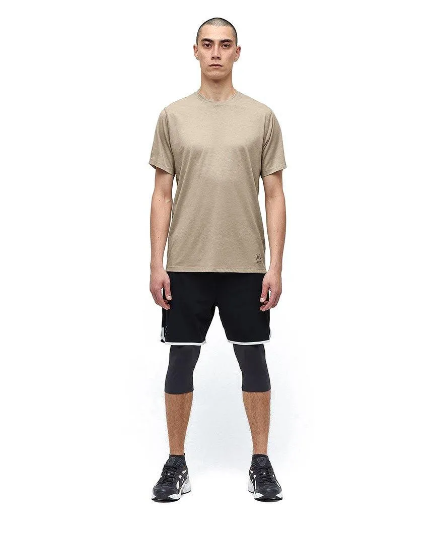 RCxAsics Graphic Tee Feather Grey