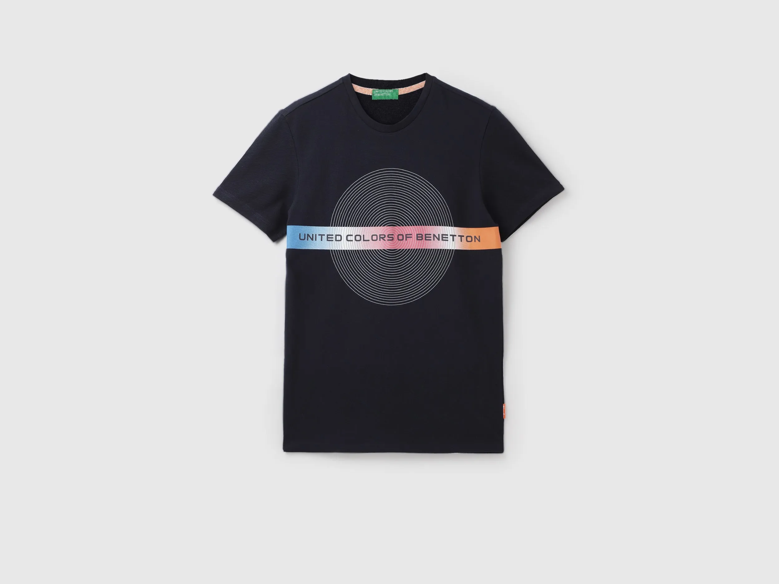 Regular Fit Round Neck Striped T-Shirt