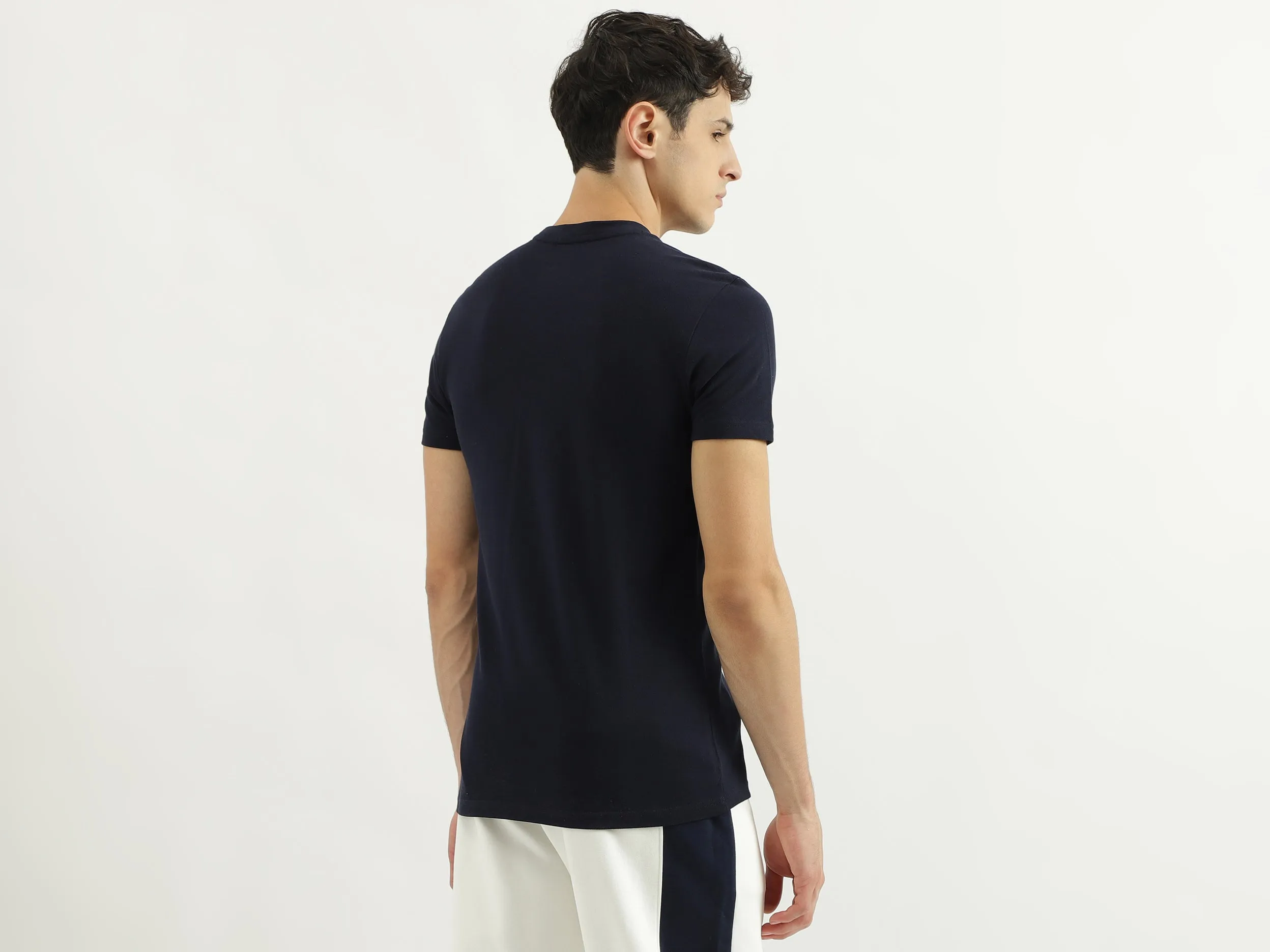 Regular Fit Round Neck Striped T-Shirt