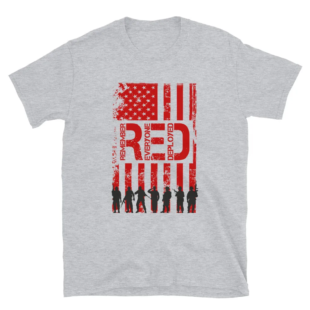 Remember Everyone Deployed Short-Sleeve Unisex T-Shirt