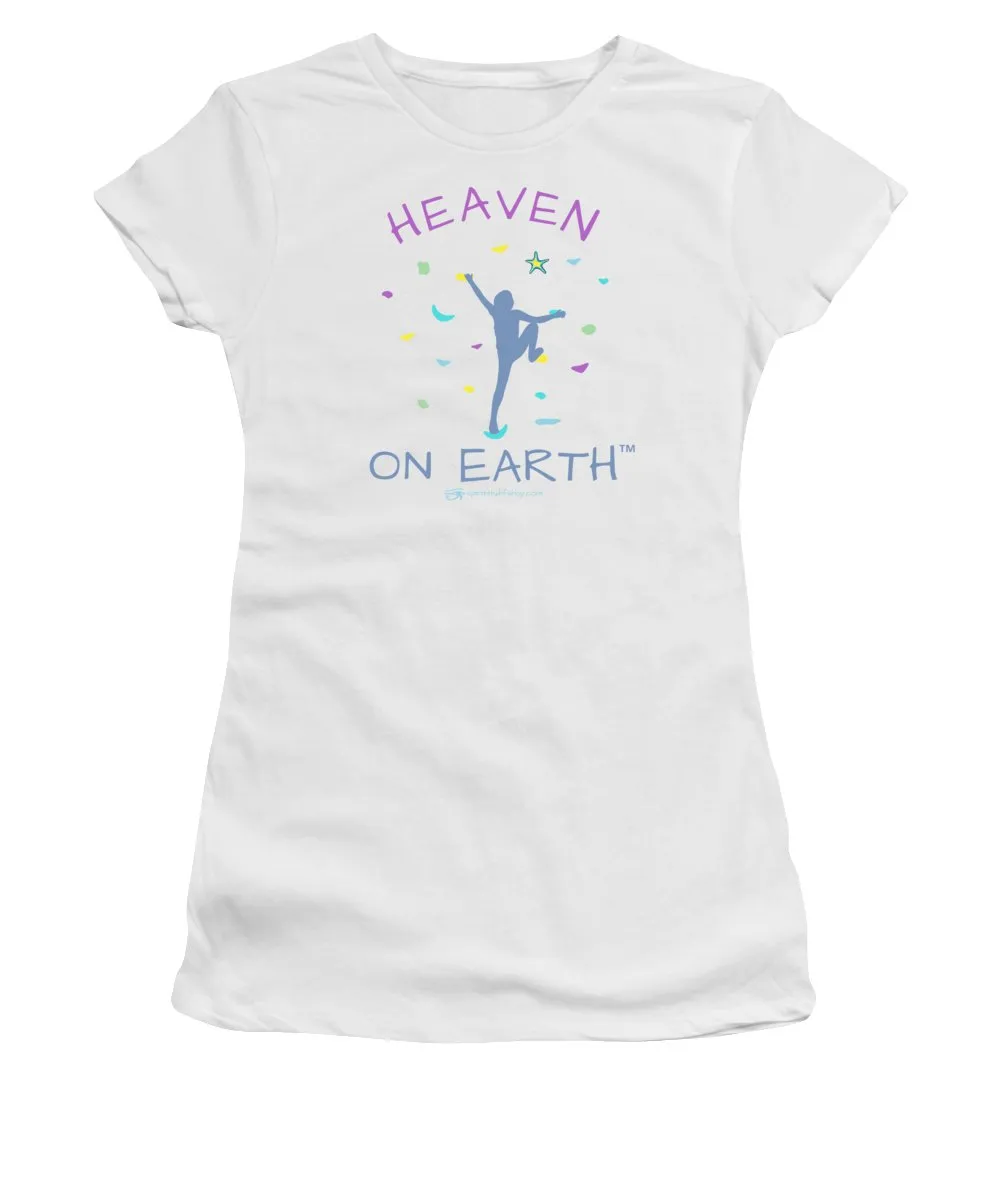 Rock Climbing Heaven On Earth - Women's T-Shirt