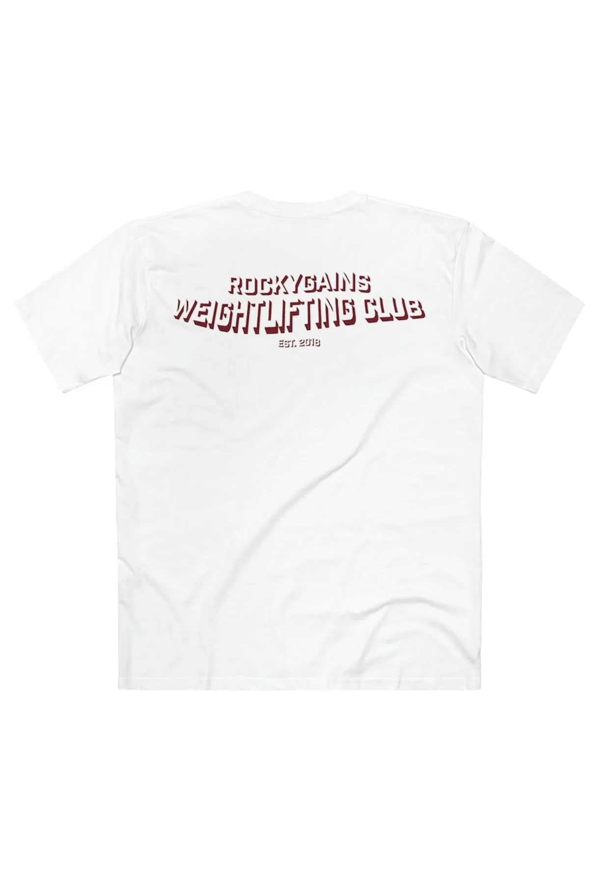 RockyGains Weightlifting Club - T-shirt