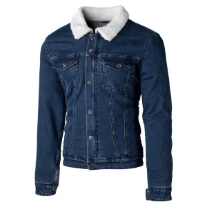 RST Sherpa Denim CE Textile Shirt Blue