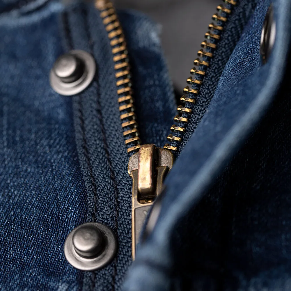 RST Sherpa Denim CE Textile Shirt Blue