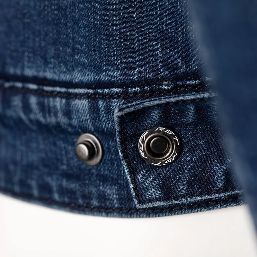 RST Sherpa Denim CE Textile Shirt Blue