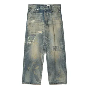 Savage Denim DP Wide Pants | Indigo