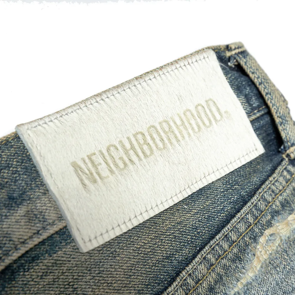 Savage Denim DP Wide Pants | Indigo