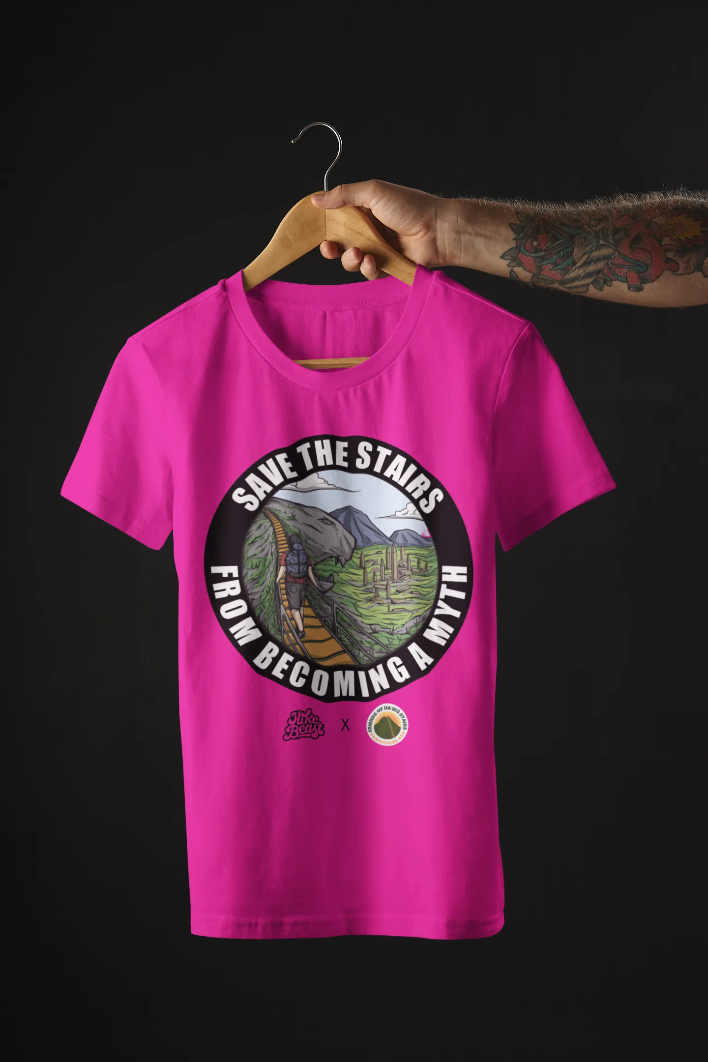 SAVE THE STAIRS COLLAB TEE